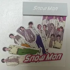 SnowMan 1st ポップアップ ステッカー
