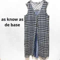 as know as de base ワンピース ノースリーブ シアー 金ボタンのサムネイル