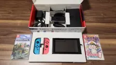 【ソフト2本付き】Nintendo Switch 通常版 本体