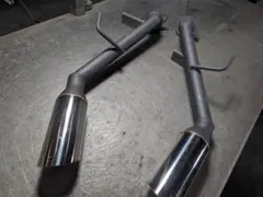 V37 スカイライン ワンオフ触媒ストレートマフラー - メルカリ
