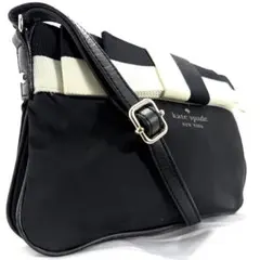 kate spade ショルダーバック ワンショルダー リボン ブラック