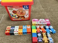 アンパンマン ブロックラボ はじめてのブロックバケツ　ドキンちゃん　他セット