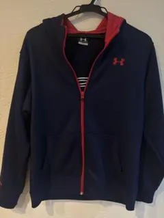 Under Armour ネイビー/レッド パーカー