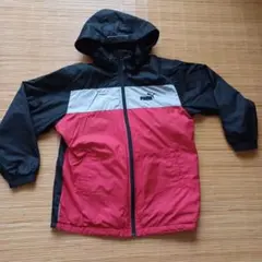 再値下☆良品・ジュニア140☆Puma☆ウィンドブレーカー
