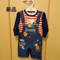 新品スヌーピーの長袖ロンパース