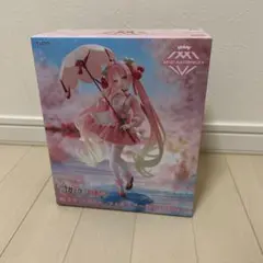 初音ミク フィギュア　AMP+ 桜ドレスversion
