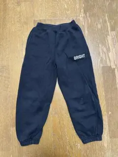 GU キッズ スエット パンツ 長ズボン ブラック 120