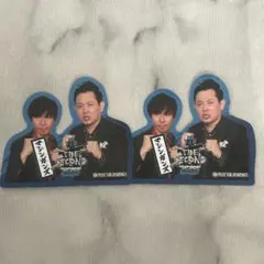 THE SECOND 32組ランダムステッカー　マシンガンズ　2枚