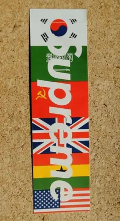 レア　Supreme　2012 Fall/Winter　ステッカー 2枚セット