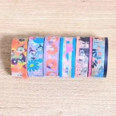 中古☆ムーミン ひょっこりマスキングテープ 巻売り ワールドクラフトのサムネイル