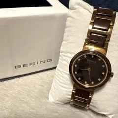 BERING ブラウン腕時計 クォーツのサムネイル