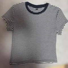 UNIQLOストライプ 半袖Tシャツ Mサイズ