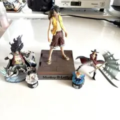 ワンピース モンキー・D・ルフィ フィギュアセット　おまけ付き