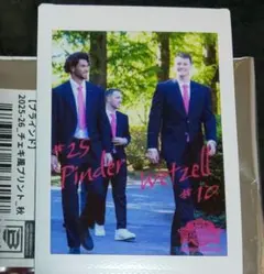 秋田ノーザンハピネッツ ウェッツエル& ピンダー チェキ風プリント秋