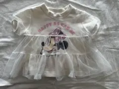 【80サイズ】ミニー　トップス　futafuta