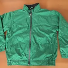 BODY THERMO 緑色フルジップジャケット