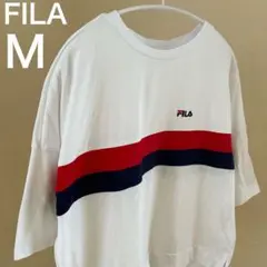 FILA レディース Tシャツ ライトオン購入品 Mサイズ 白のサムネイル