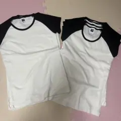 Jellan ラグランTシャツ S/M セット