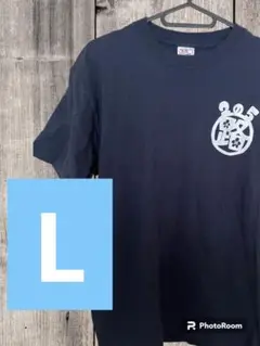 【古着】クラスTシャツ文化祭　2の5 ネイビー　メンズL