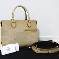 Berluti トゥジュール　XS トートバッグ　ゴールドパティーヌ　2wayのサムネイル