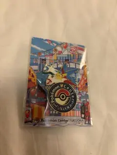 【新品未使用未開封】ポケモンセンターフクオカ　ロゴピンズ　ピンバッジ　福岡限定