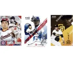MLB クリアファイルコレクション 山本由伸 野球 MVP 計3点 ガチャ