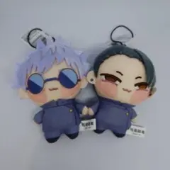 【A2】【新品未使用】呪術廻戦 ちょぴぬいぷち1 五条悟 夏油傑 高専時代セット