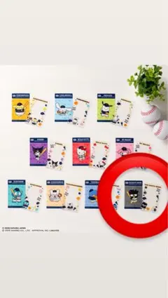 タイトーくじ 侍ジャパン×サンリオG賞　バッドばつ丸