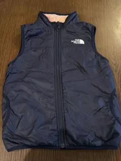 THE NORTH FACE リバーシブルネイビー・ピンク ベスト140cm