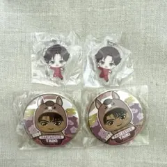 fantastics佐藤大樹 めじるしアクセサリー、トラステガチャ缶バッジ