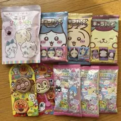 ★新品★キャラパキ＆チョコひなあられ＆サンリオきクッキー＆ペロペロチョコセット