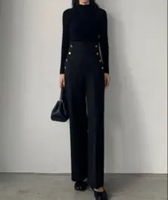 Louere ハイウエストマリンパンツ　Mサイズ