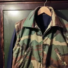 ミリタリージャケット 迷彩 カモフラ柄 ビンテージベスト