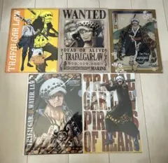 ONE PIECE トラファルガーロー クリアファイル ノート 4点セット