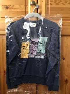 【新品未使用品】デジモンアドベンチャー トレーナー ネイビー