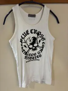 BLUE CROSS ブルークロス タンクトップ Lサイズ スカル ロゴプリントのサムネイル
