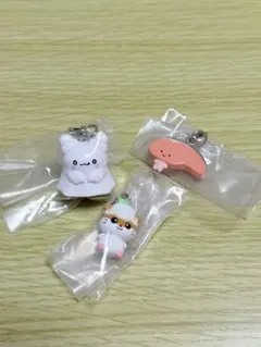 めじるしアクセサリー　コロコロクリリン・はなまるおばけ・KIRIMIちゃん．