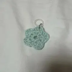 お花ストラップ 編み物