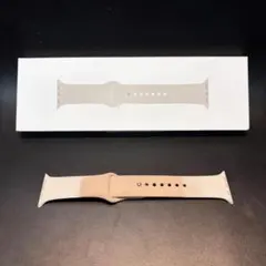 【純正】Apple Watch シリコンバンド 45mm（スターライト）