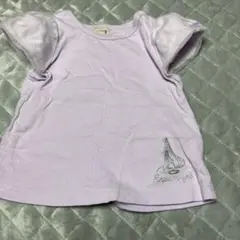 ★ディズニープリンセス ラプンツェル 薄紫 Tシャツ