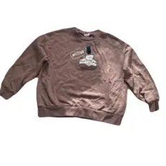✨️クリスマス✨️ BREEZE 雪だるま トレーナー ブラウン 130cm
