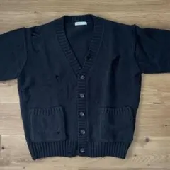 freak's store ダメージ加工 ニット カーディガン M