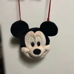 美品 ミッキー パスケース ポシェット ディズニー公式
