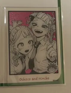 僕のヒーローアカデミア ヒロアカ 箔入りアクリルカード 麗日お茶子 トガヒミコ