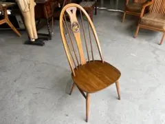 【英国vintage】ERCOL / アーコール　 スワンバックチェア　エルム材のサムネイル
