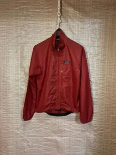 パタゴニア　薄手　ナイロンジャケット　S 赤　レッド　Patagonia 古着