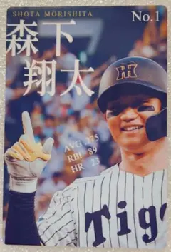 森下翔太 スポーツカード