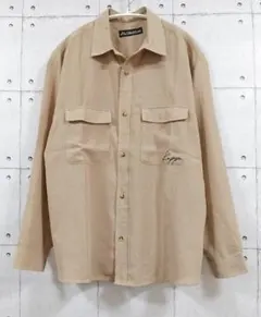 Kappa リラックスレギュラーカラーオーバーサイズ長袖CPOシャツ Mのサムネイル
