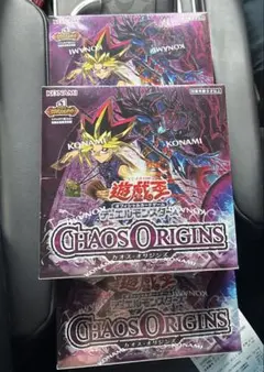 遊戯王CHAOS ORIGINSカオスオリジンズ 4BOX シュリンク無し - メルカリ