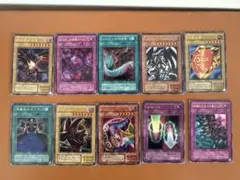 遊戯王　２期　レッドアイズ　ハーピィ　千年の盾　ブラック•マジシャン•ガール等
